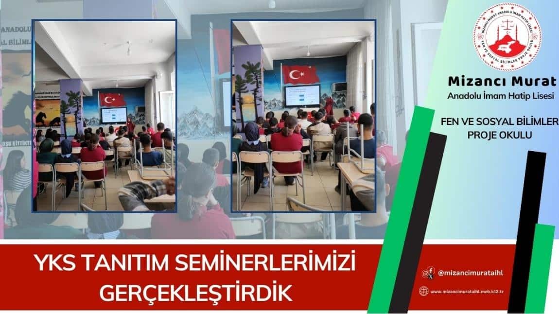 YKS TANITIM SEMİNERLERİMİZİ GERÇEKLEŞTİRDİK