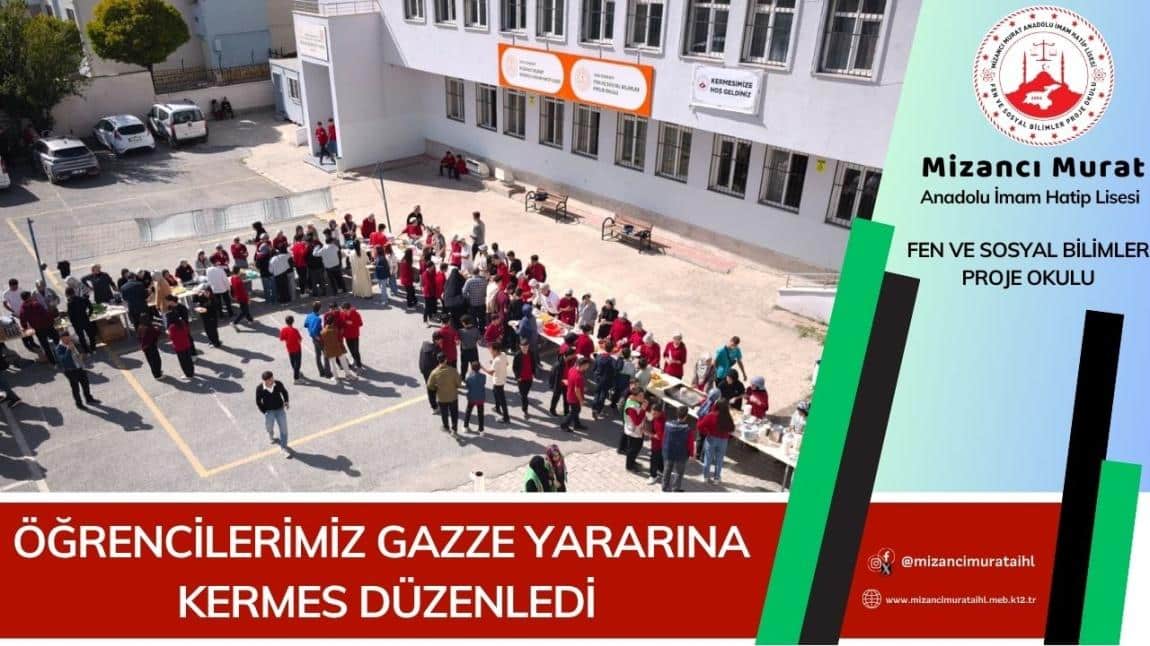 ÖGRENCİLERİMİZ GAZZE YARARINA KERMES DÜZENLEDİ